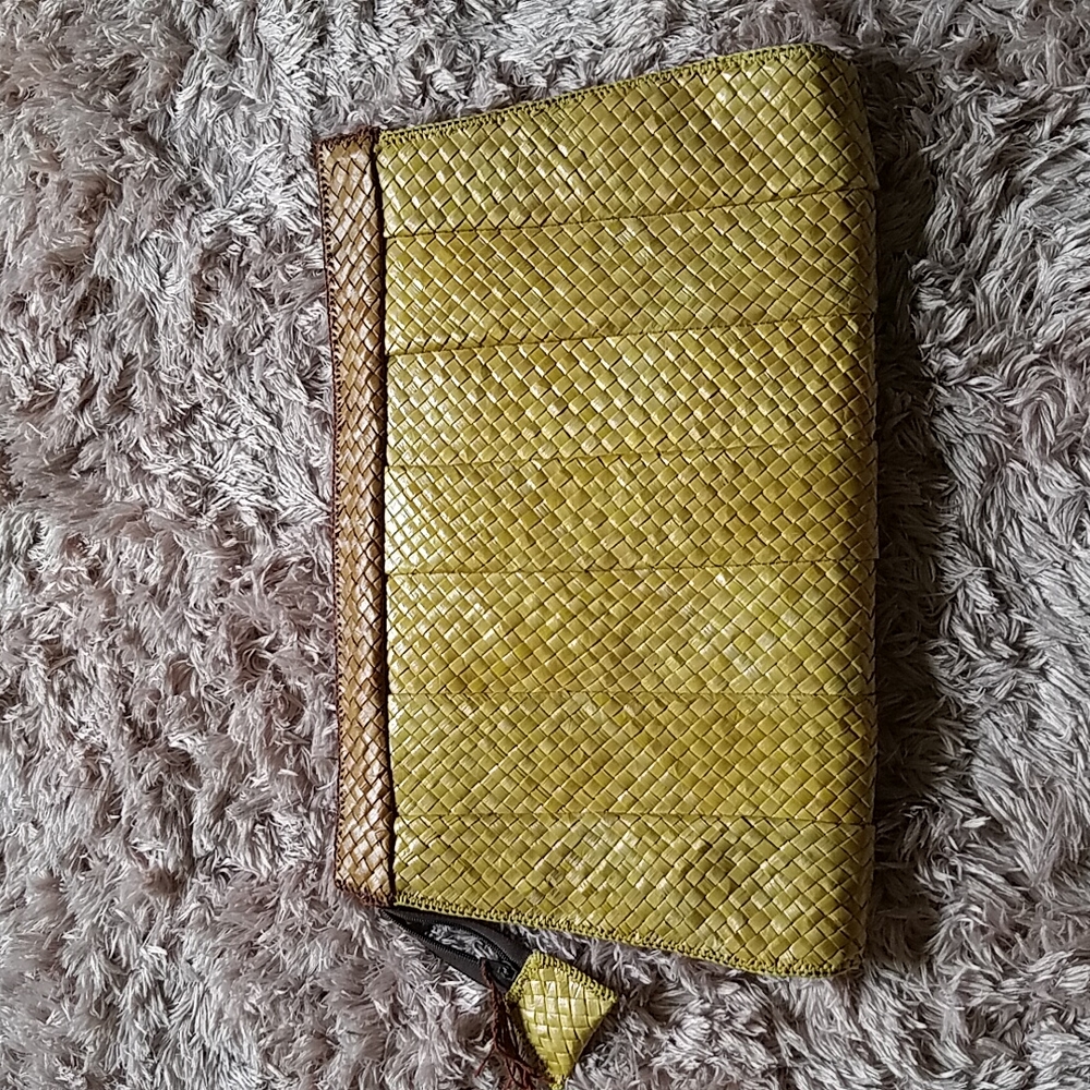 Handmade In Philippines Straw CLUTCH Bag